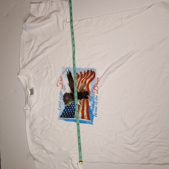Land of the Free, Home of the Brave Large Tee - Picture 4 of 6